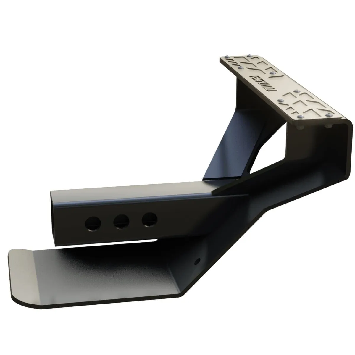 Tuwa Pro Rear Hitch Step With Skit Plate product image