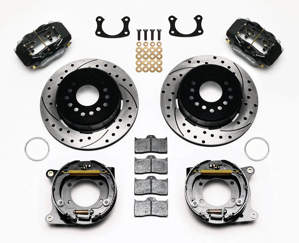 Wilwood FDLI PS P-B Kit Drilled Polished New Big Ford 2.36in Offset product image