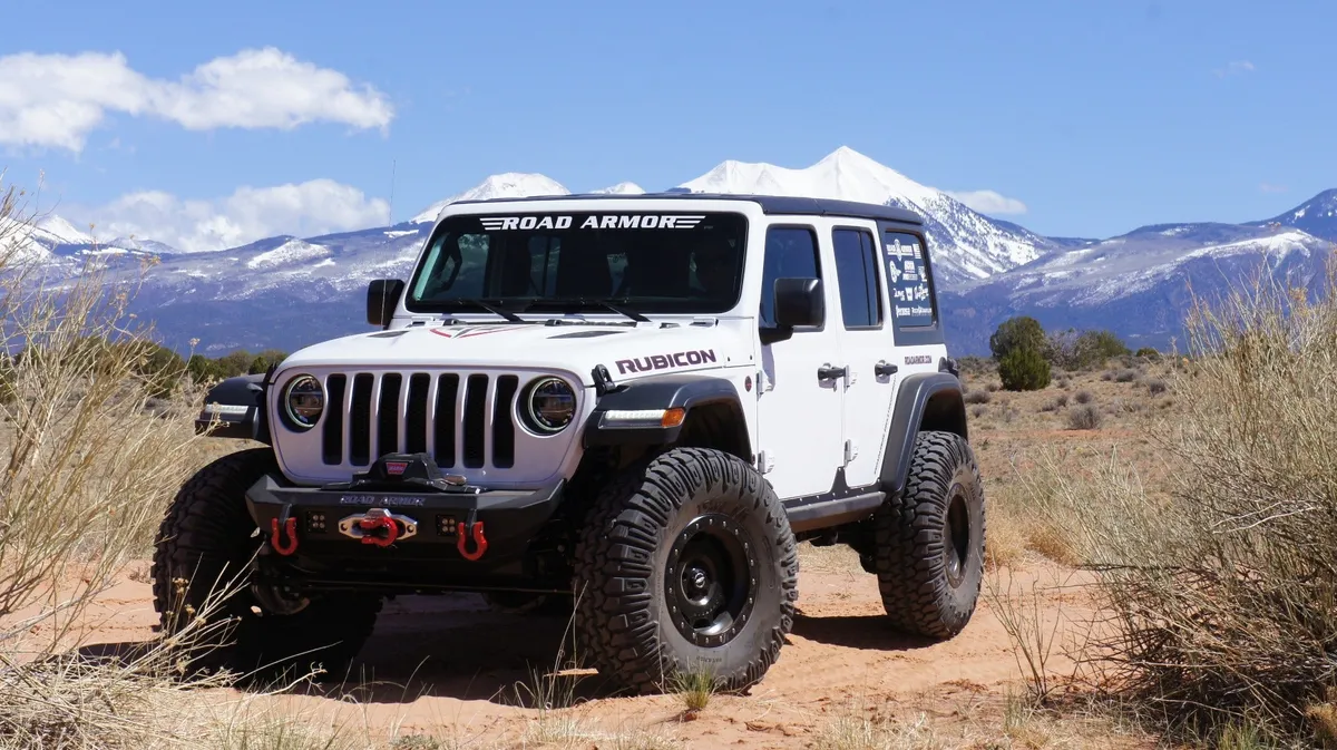 18c Wrangler/20c Gladiator Stealth Front Mid Width Winch Bumper Texture Black Lights Sold Sep product image