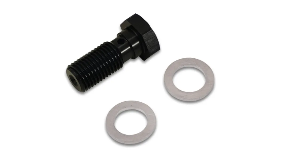 Vibrant Performance Vibrant Performance - 11478 - Banjo Bolt, Thread Size: 9/16 in. - 24; Bolt Length: 23mm