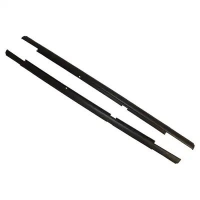 Crown Automotive Jeep Replacement Door Glass Weatherstrip Set Body Doors Door Window Belt Weatherstrip Kit