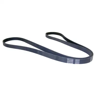 Crown Automotive Jeep Replacement 1981-1982 Cherokee SJ w/ 4.2L 258 engine; without A/C; with Power Steering; w/o 70 amp; Length: 90.5in - 6 Ribs 1981-1982 CJ-5 CJ w/ 4.2L 258 engine; without A/C; with Power Steering; w/o 70 amp; Length: 90.5in - 6 Ribs 1981-1982 CJ-7 CJ w/ 4.2L 258 eng