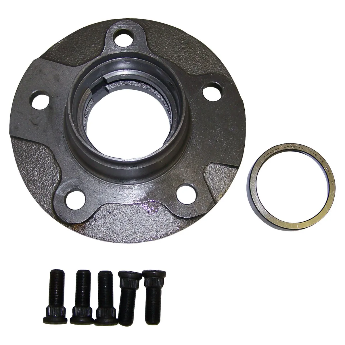 Crown Automotive Jeep Replacement 1955-1975 CJs w/ Drum Brakes;For 1976 Check Bearings w/ 2-1-5/8" Cups Use J8136651