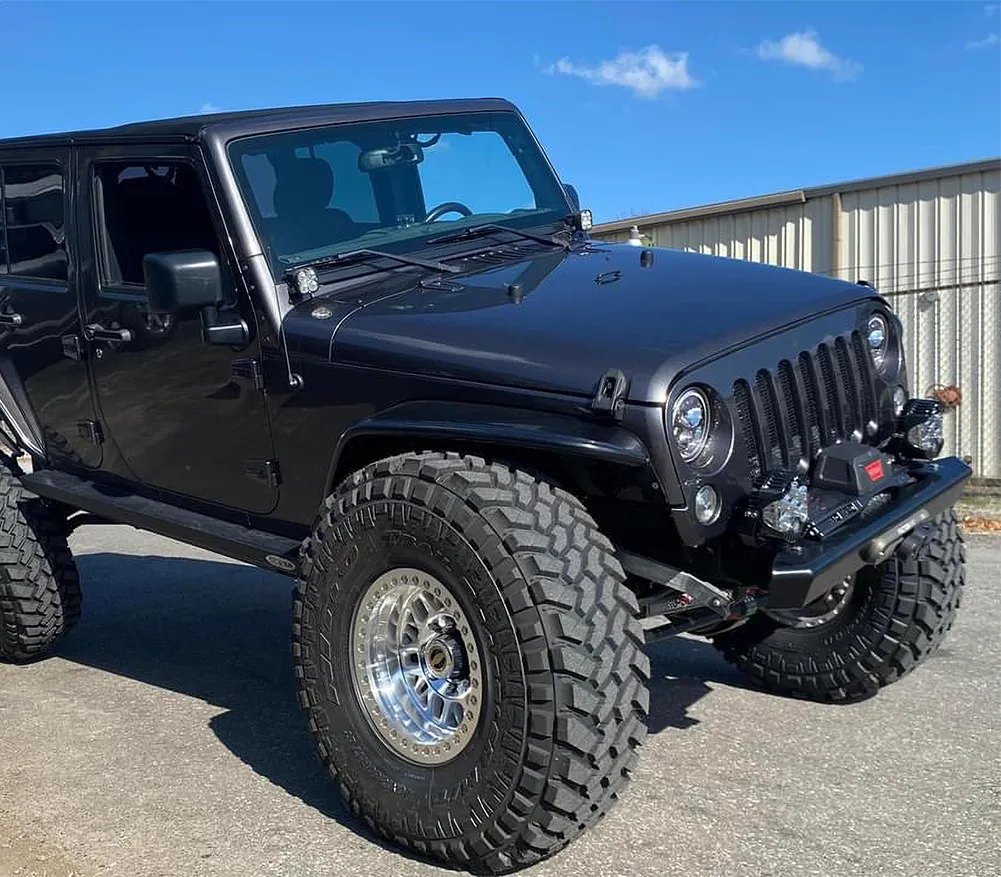 0718 Wrangler Legacy Front Bumper Witho Hoop Raw product image
