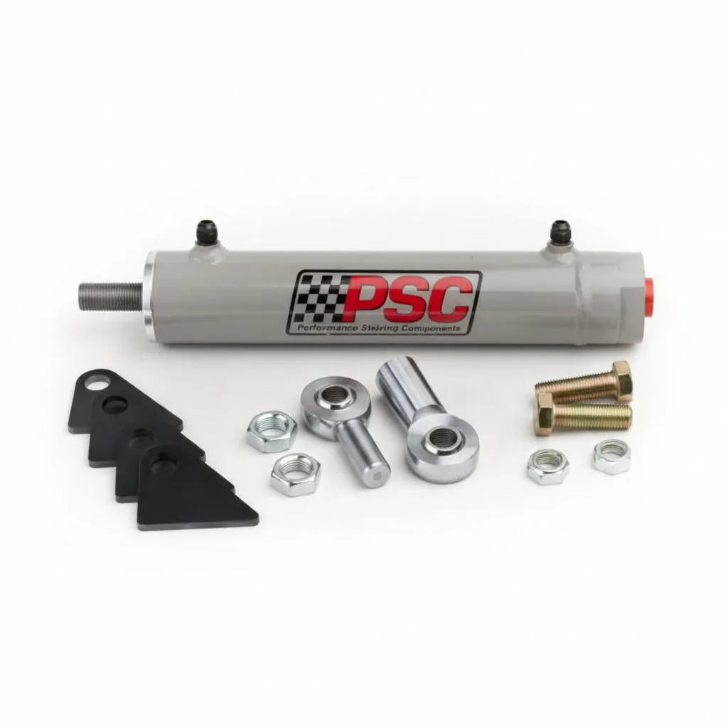 1.5 Bore x 8 Stroke x .625 Rod se Steering Cylinder w/ Rod Ends & Mount Hardware product image