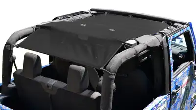 Steinjager Tops and Covers 2010-2018 Fabric Teddy 2 Door Black