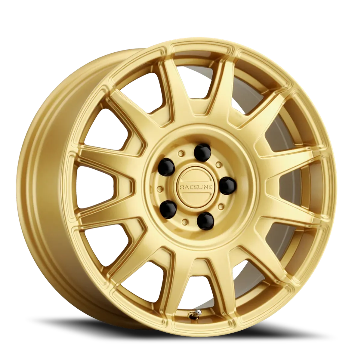 Aluminum Wheels 17x8 Aero 401GD Gold Multi Spoke 40 Offset 5 on 114.3 Bolt Pattern 72.62 Bore Raceline product image