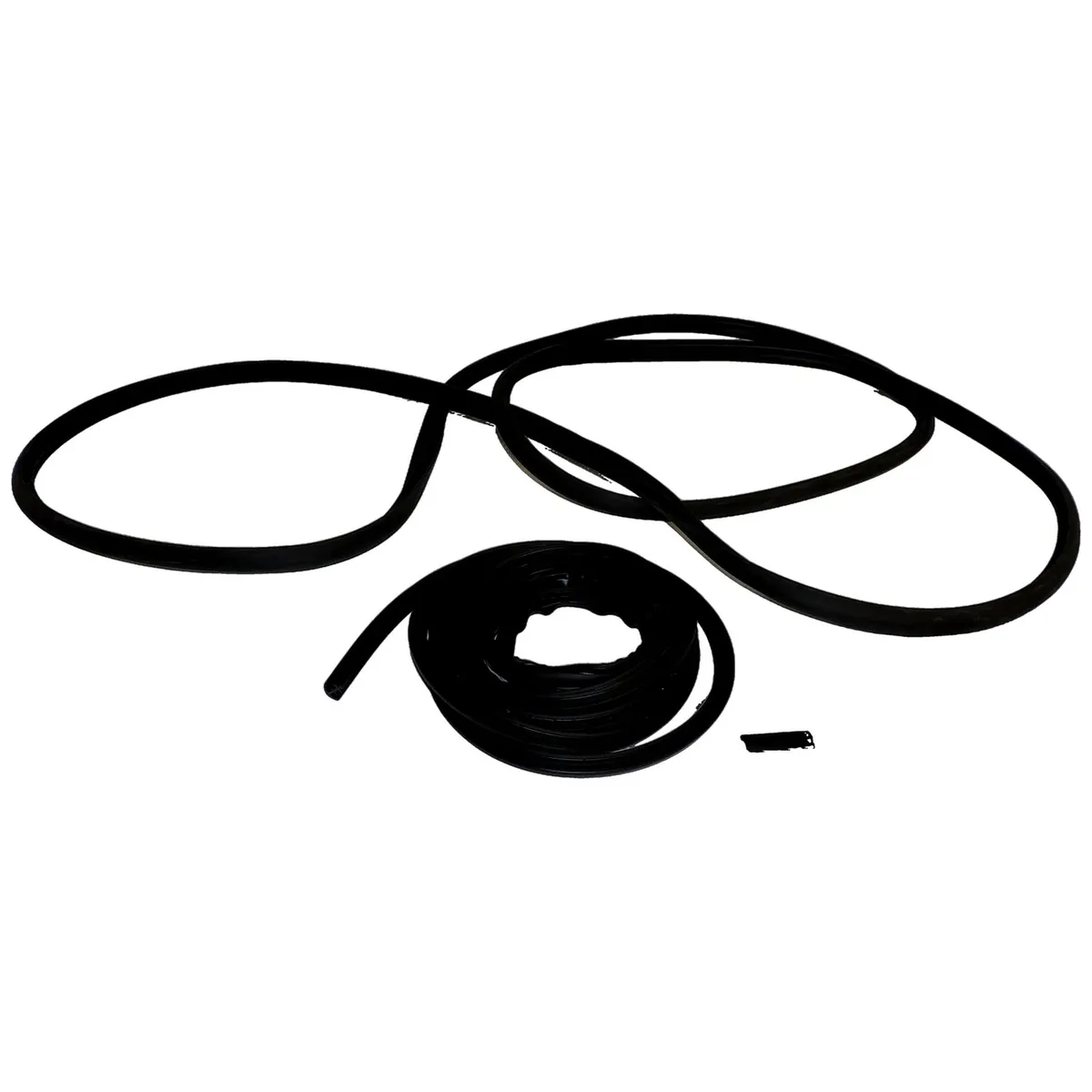 Crown Automotive Jeep Replacement 55019988K Windshield Weatherstrip & Molding Kit for 1987-1995 Jeep YJ Wrangler product image