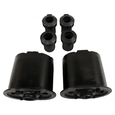 Crown Automotive Jeep Replacement Leaf Spring Bushing Kit; Rear; Incl. 2 Pivot Bushings And 4 Shackle Bushing Halves; For Use To Service Bottom Half of The Application Only;