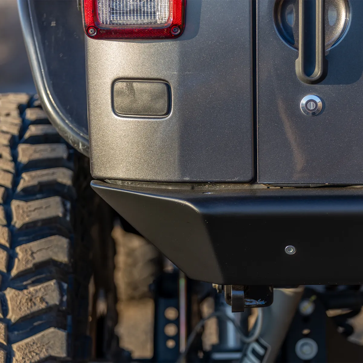 0718 Wrangler Legacy Rear Bumper Kit Raw product image