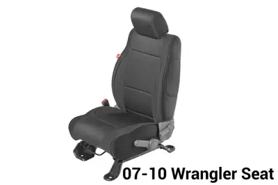 Diver Down Wrangler JK Seat Cover for 07-10 Jeep JK Yellow Neoprene Pair Diver Down