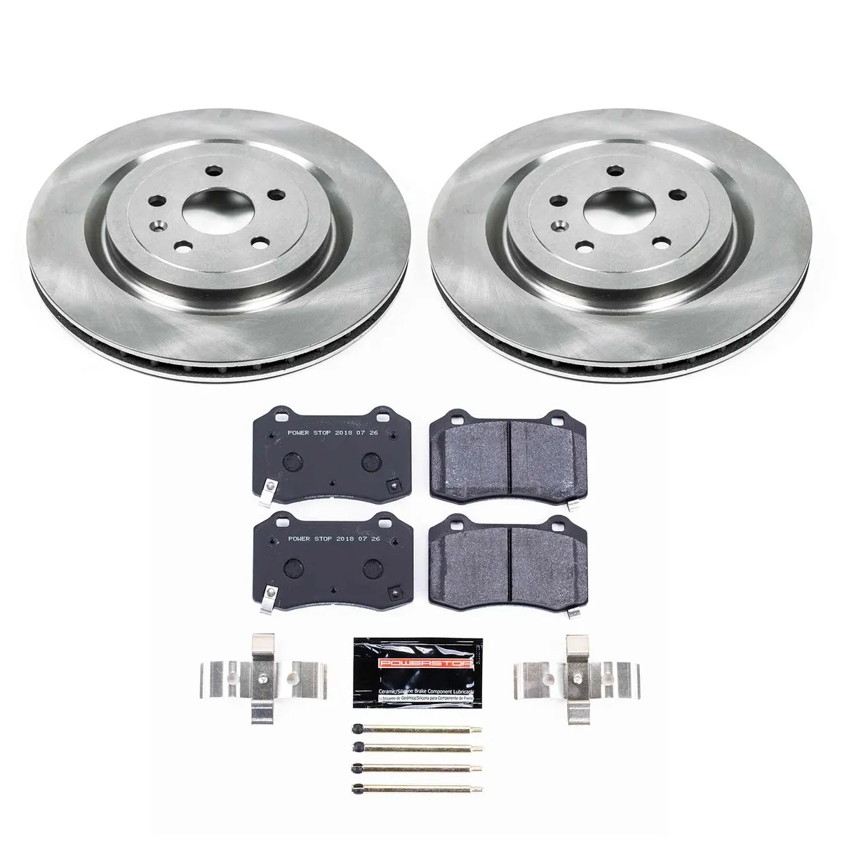Track Day Kit-Stage 1 Kit For Track Day Enthusiasts: Rotors And Pads-For Use W/Street Tires product image