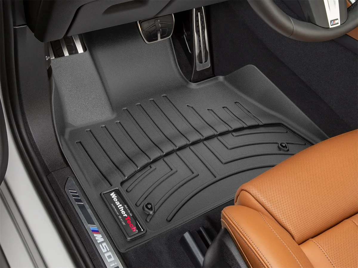 FloorLiner™ DigitalFit®; Black; Front; product image
