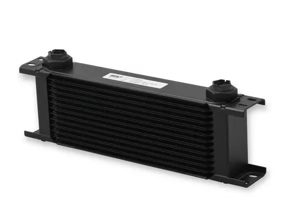 Synergy Manufacturing Earl's UltraPro Oil Cooler - Black - 13 Rows - Wide Cooler
