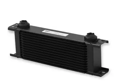 Synergy Manufacturing Earl's UltraPro Oil Cooler - Black - 13 Rows - Wide Cooler