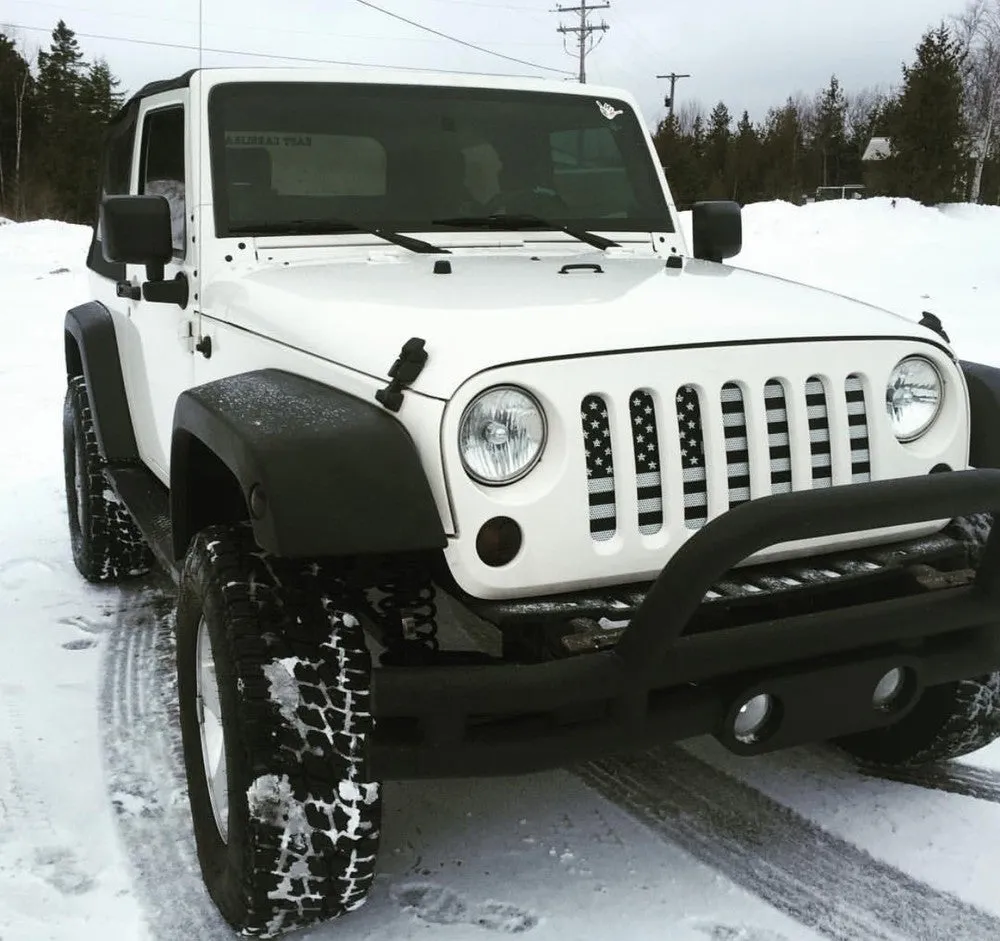 Black & White Collection American Flag Grille Inserts product image