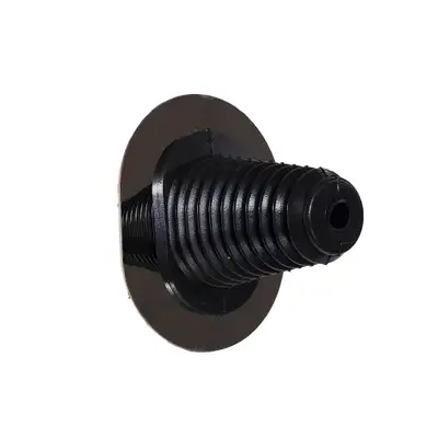 Borgeson JJ s Rods Universal brake and clutch pedal firewall boot. Includes oval style polished stainless steel bezel and stainless steel hardware.
