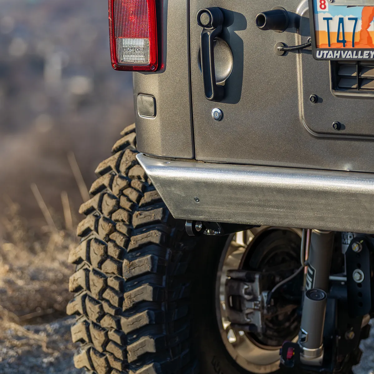 0718 Wrangler Legacy Rear Bumper Kit Raw product image