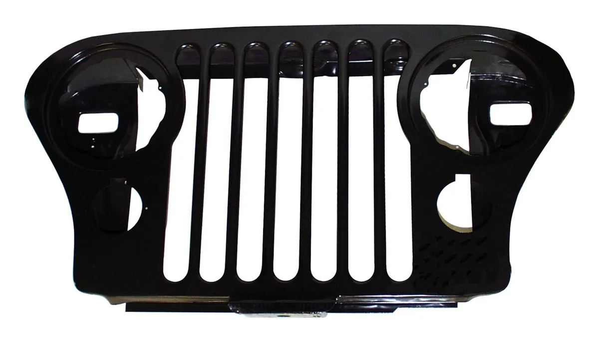 Grille; Front; Radiator; w/Parking Lamp/2 Screws; product image