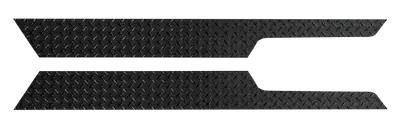 Warrior Products Dia Plate Sides 87-95 YJ Black