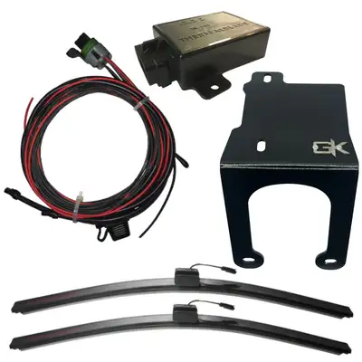 GateKeeper Off-Road 1984-2002 Jeep Cherokee XJ Heated Wiper Blades with Installation Bracket