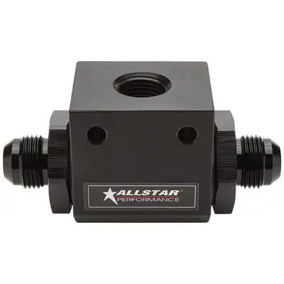Allstar Performance In-Line Oil Temp Tee 10AN