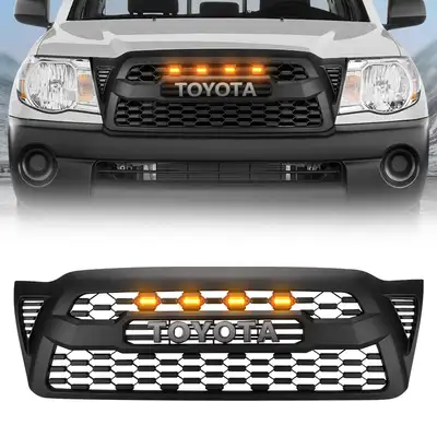 LED Factory Mart Front Grill Replacement For 2005-2011 Toyota Tacoma