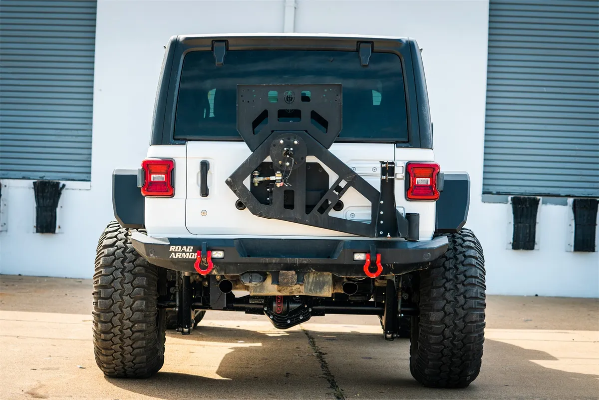 Stealth Rear Wide Fender Flares - Texture Black 2018-2025 Jeep JL JLU product image