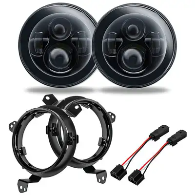 Oracle Lighting ORACLE Lighting Jeep Wrangler JL/Gladiator JT 7" High Powered LED Headlights (Pair)