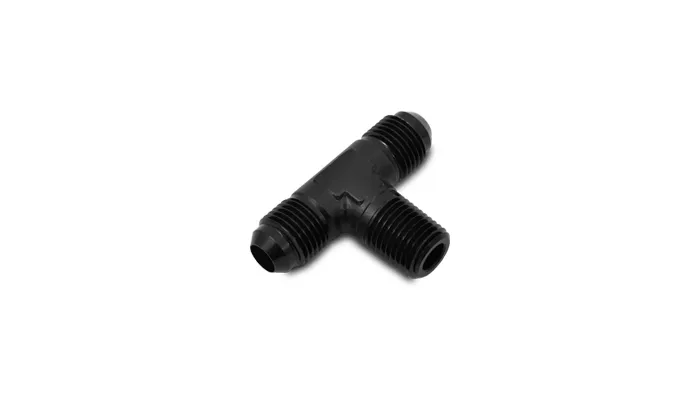 Vibrant Performance - 10461 - Male Flare to Pipe Tee Adapter Fitting; Size: -4AN x 1/8 in. NPT product image