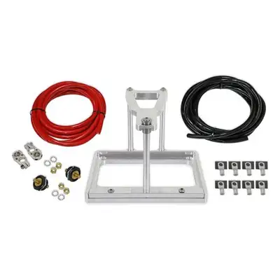 Detroit Speed and Engineering Detroit Speed 120107DS Detroit Speed Battery Relocation Kit - Natural Finish Mount