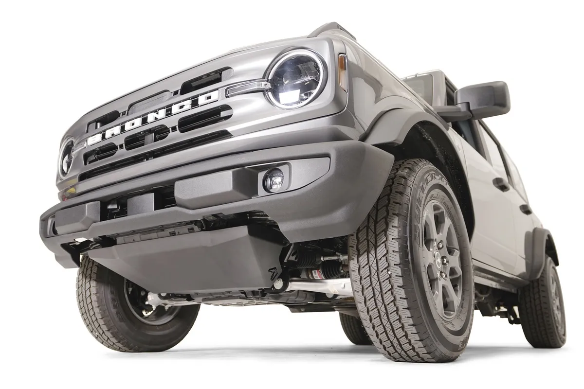 Stubby Bumper; w/No Guard; 2 Stage Matte Black Powder Coat; product image