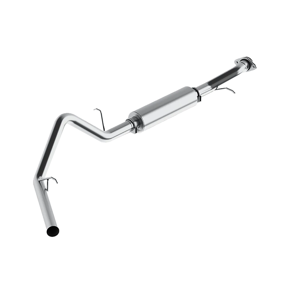 Armor Lite Cat Back Exhaust System; 3 in.; Incl. Ext. Pipe/Muffler/Tailpipe/Hardware; No Tip Incl.; Single Side Exit; Aluminized; product image