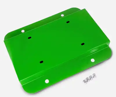 Steinjager Steinjäger Exterior Accessories Wrangler JK 2007-2018 License Plate Brackets Relocation Kit Neon Green