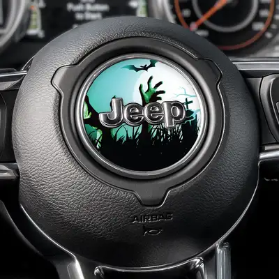 Under The Sun Inserts Reaching Out Steering Wheel Decal