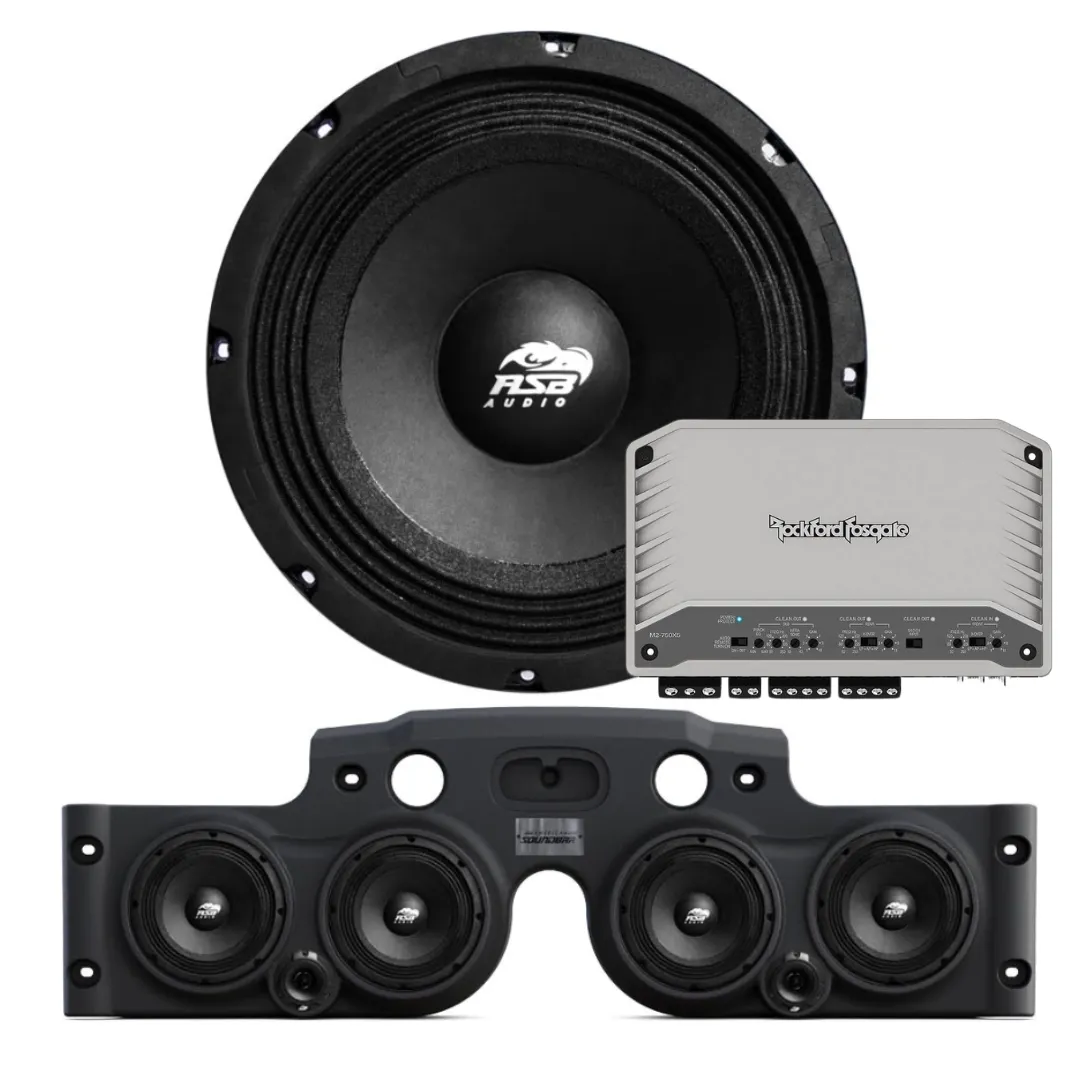 JK/JKU American SoundBar Package (Red) product image