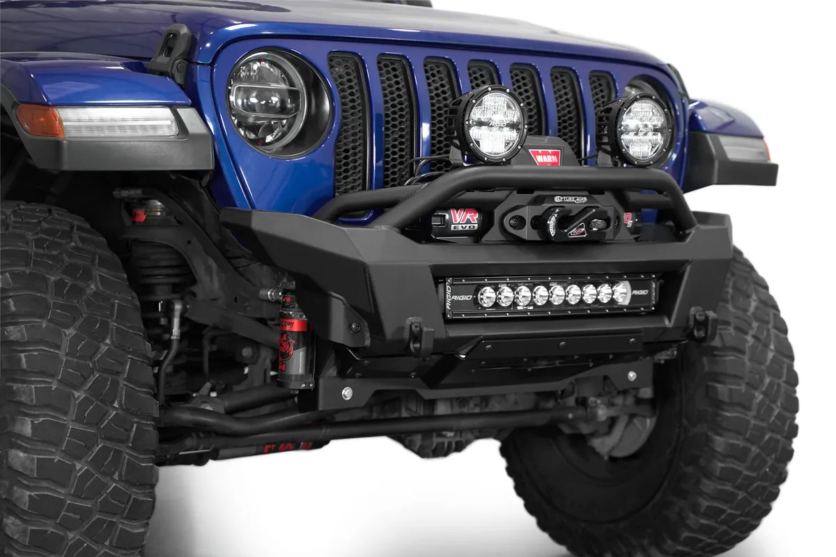 18c Wrangler Phantom Winch Stubby Front Bumper product image