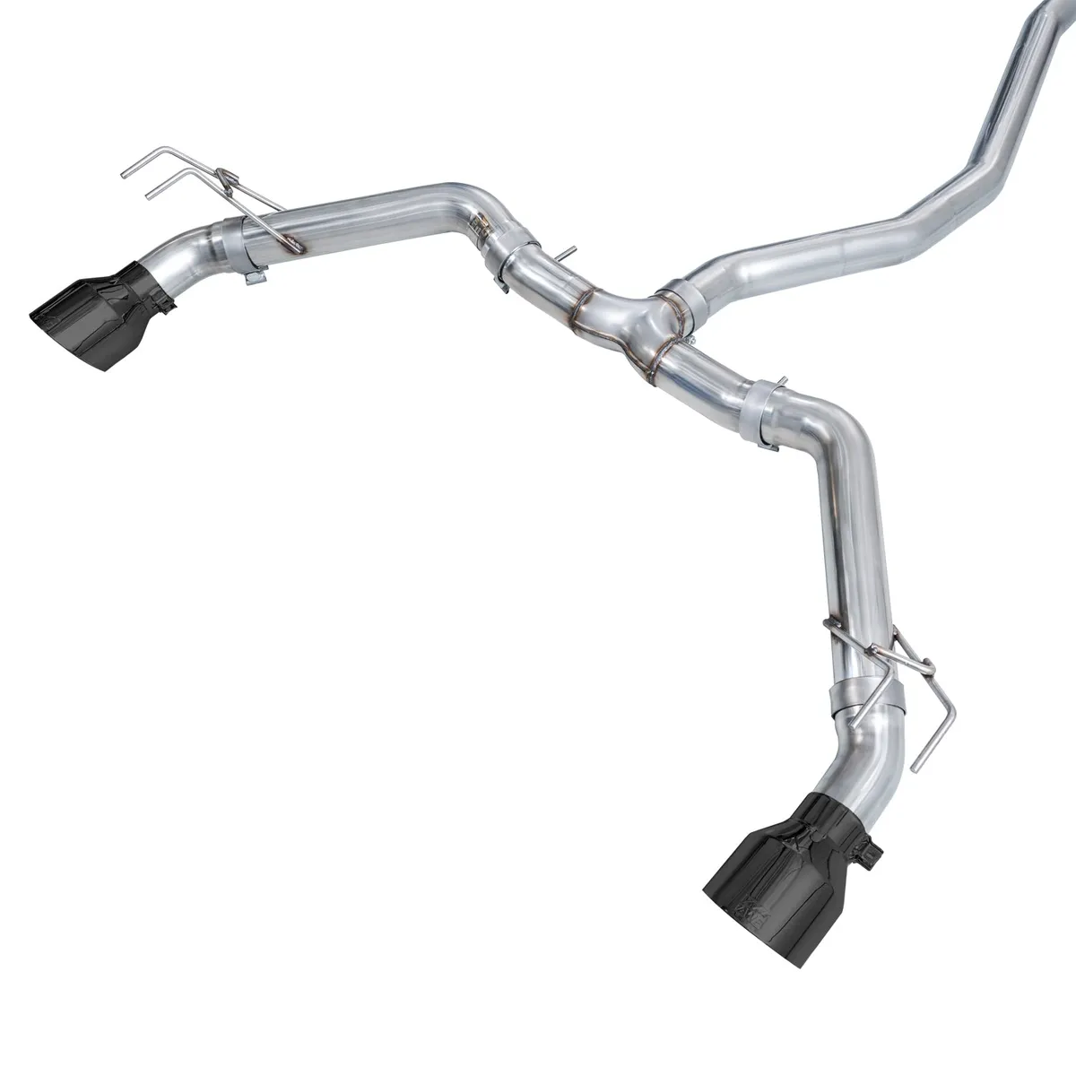 AWE Touring Edition Exhaust for FE1 Civic SiDE4 Acura Integra - Dual Chrome Silver Tips product image