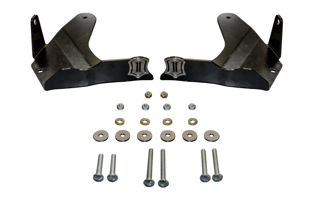 ICON Vehicle Dynamics ICON 2007-2009 Toyota FJ Cruiser/2003-2009 Toyota 4Runner/2005-2015 Toyota Tacoma, Lower Control Arm Skid Plate, Kit