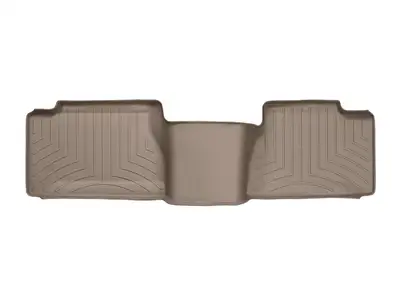 Weathertech 1999 - 2007 Classic Chevrolet Silverado Extended Cab Tan Rear FloorLiner Short part does not extend under rear seat. No fit: short bed chassis cab 2007 new body style / 1999 - 2007 Classic GMC Sierra Extended Cab Tan Rear FloorLiner Short part does no