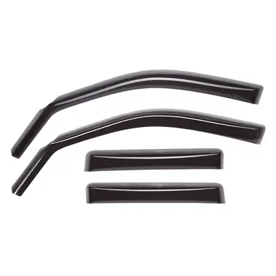 Weathertech Dark Smoke Front&Rear Si de Window Deflectors