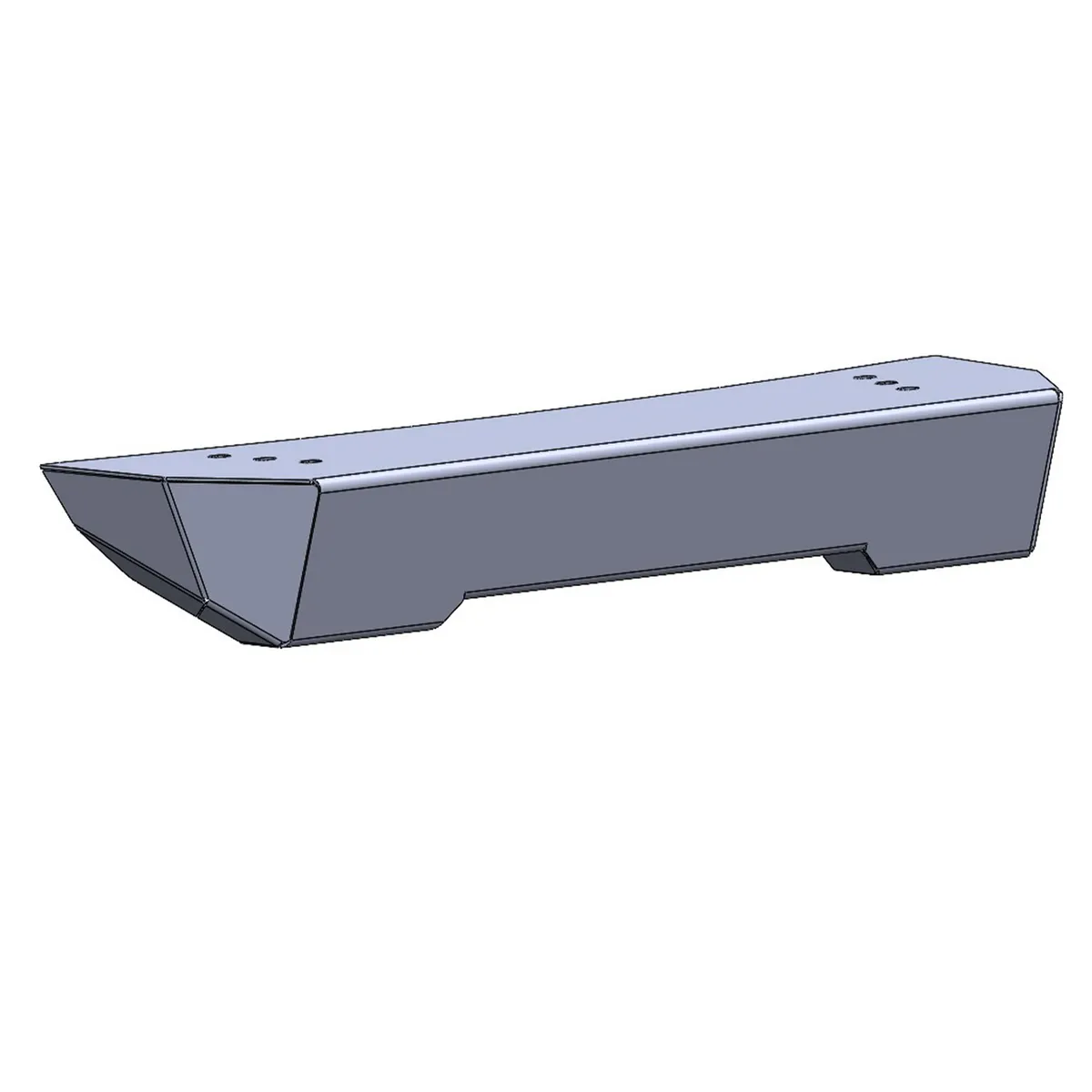 2007-2026 Jk/Jku/Jl/Jlu/Jt Front Bumper Without Hoop (Aluminum Surf & Turf Winchless Skin) Savvy Offroad product image