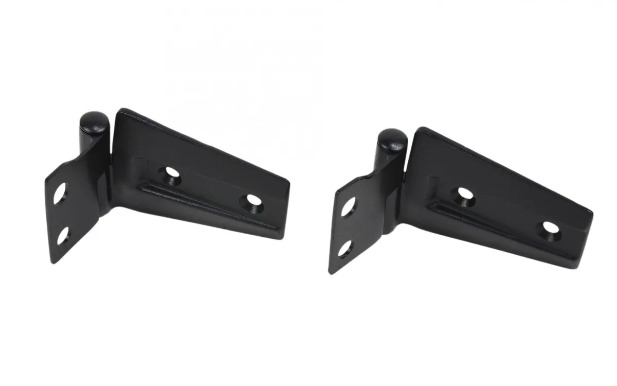 Jeep JK Hood Hinge Pair 07-18 Wrangler JK Textured Black Kentrol product image