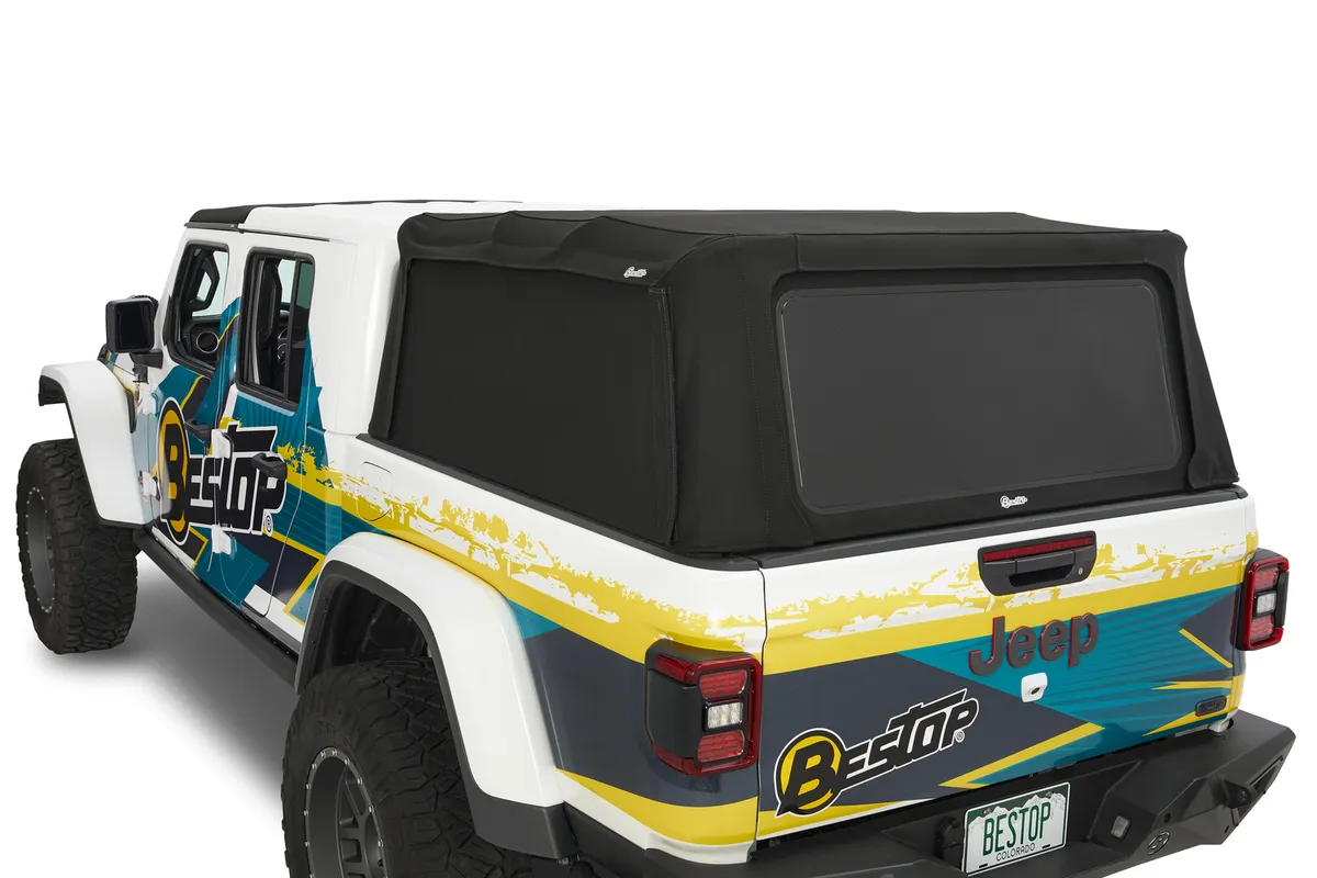 Supertop for Truck 2 '20-26 Gladiator For 5 ft. bed Black Diamond Bestop product image