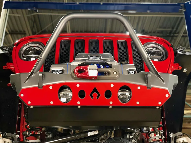 18c Wrangler JL Nighthawk Front Swaybar Skid product image