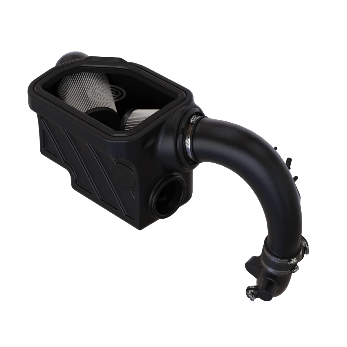 S B Cold Air Intake For 2020-2023 Ford Explorer St King Ranch Lincoln Aviator 3.0L with Dry Extendable Filter product image