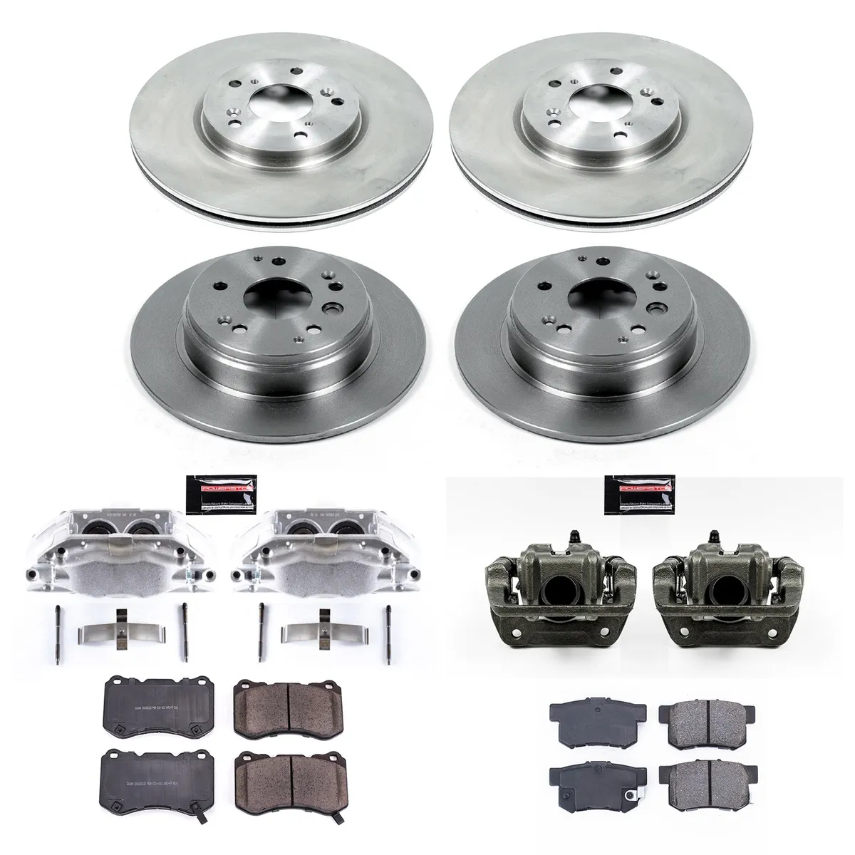 Z17 Direct Replacement Kit: Rotors; Ceramic Pads; Calipers product image