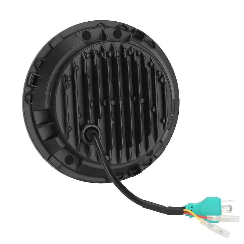 7'' LED Headlights with DRL & Turn Signals for 1997-Later Jeep Wrangler | Lightning Style product image