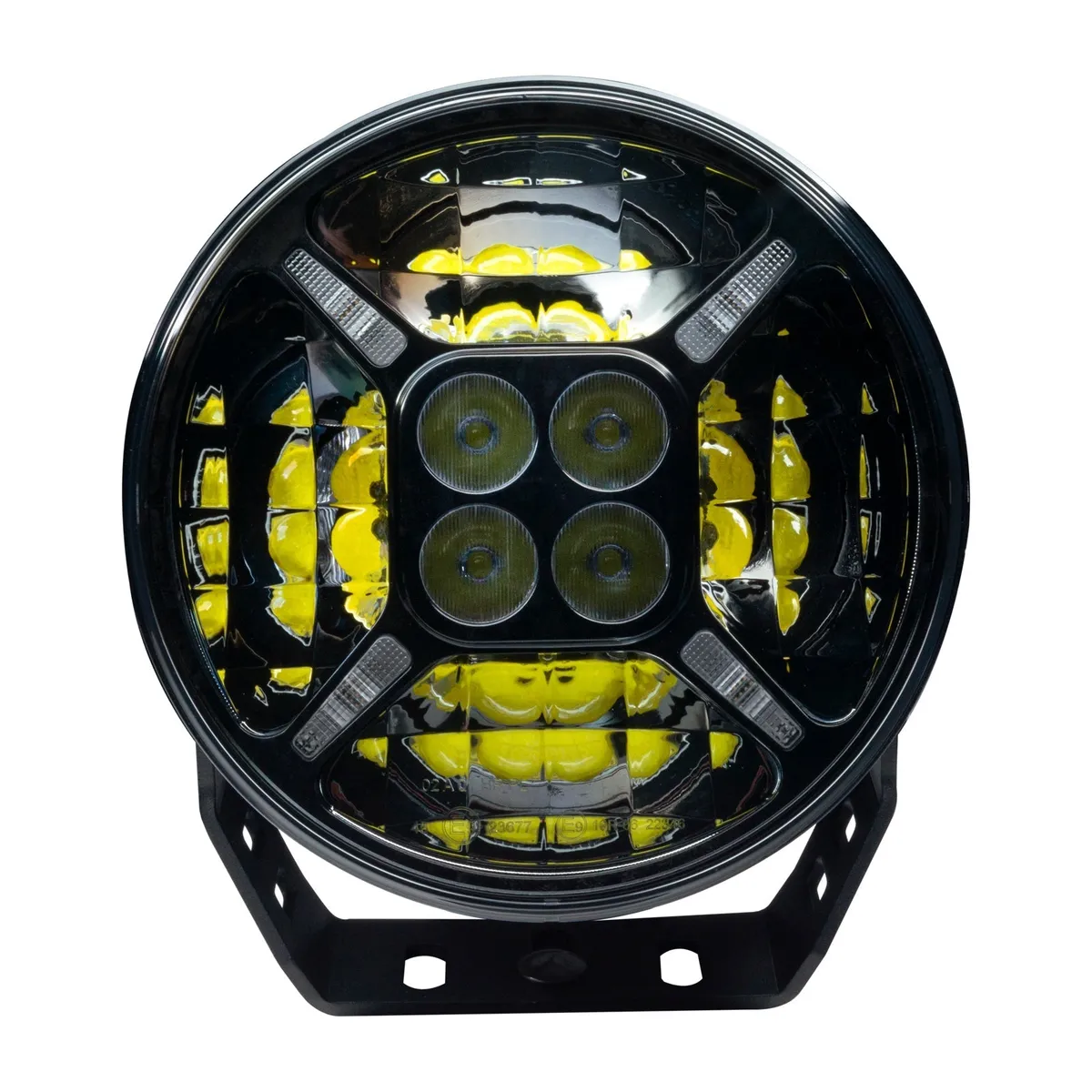 Oracle Lighting Exo 9" Multifunction 120w LED Spotlight – Round Post Mount product image