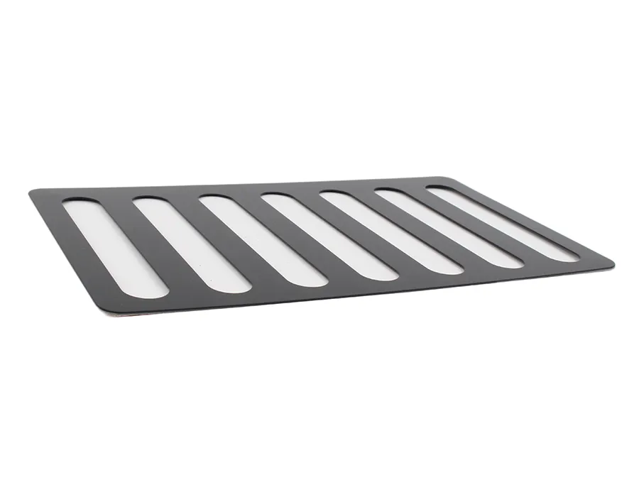 Jeep JK Hood Vent 07-18 Wrangler JK Powdercoat Black Kentrol product image